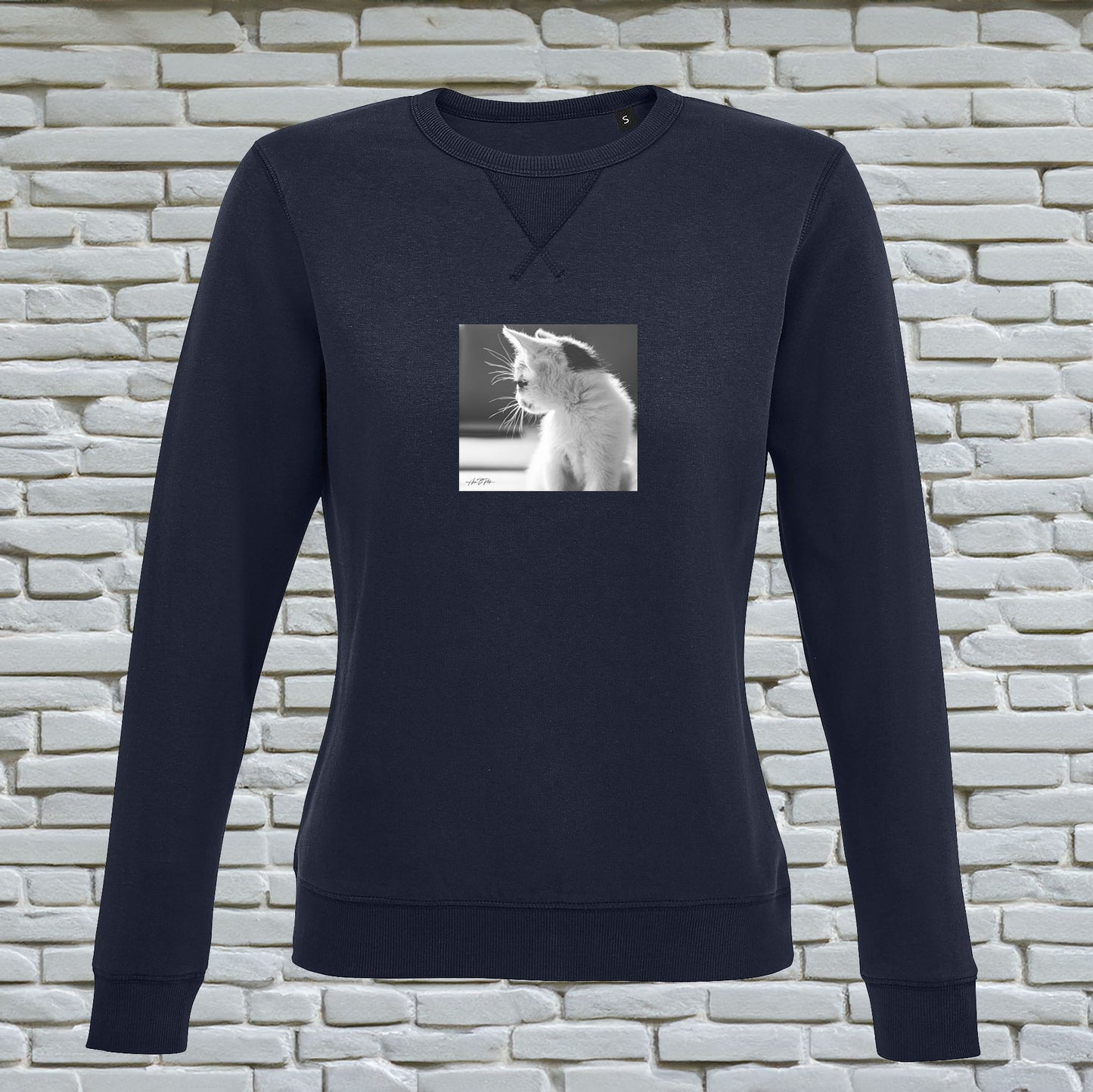 Auri B. Photo Women's round neck sweatshirt (6 sizes, 6 colors)